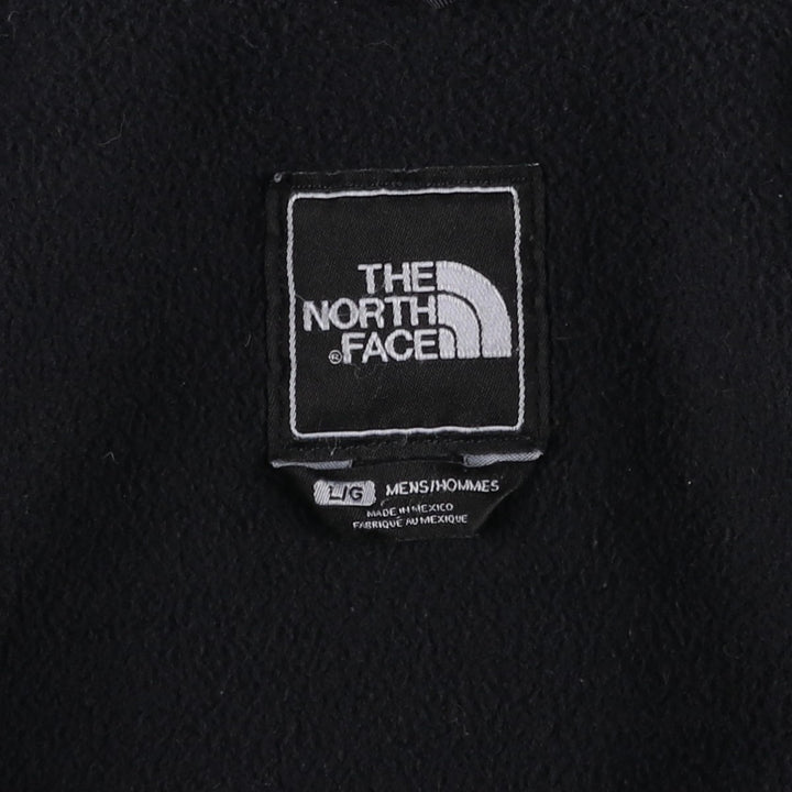 The North Face Denali Hoodie, Nylon and Fleece Parka, Men's Size L recycled polyester black type Vintage Second Hand