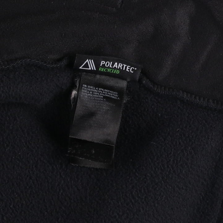 The North Face Denali Hoodie, Nylon and Fleece Parka, Men's Size L recycled polyester black type Vintage Second Hand