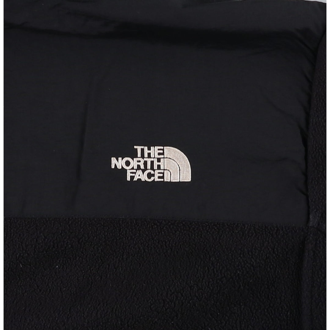 The North Face Denali Hoodie, Nylon and Fleece Parka, Men's Size L recycled polyester black type Vintage Second Hand