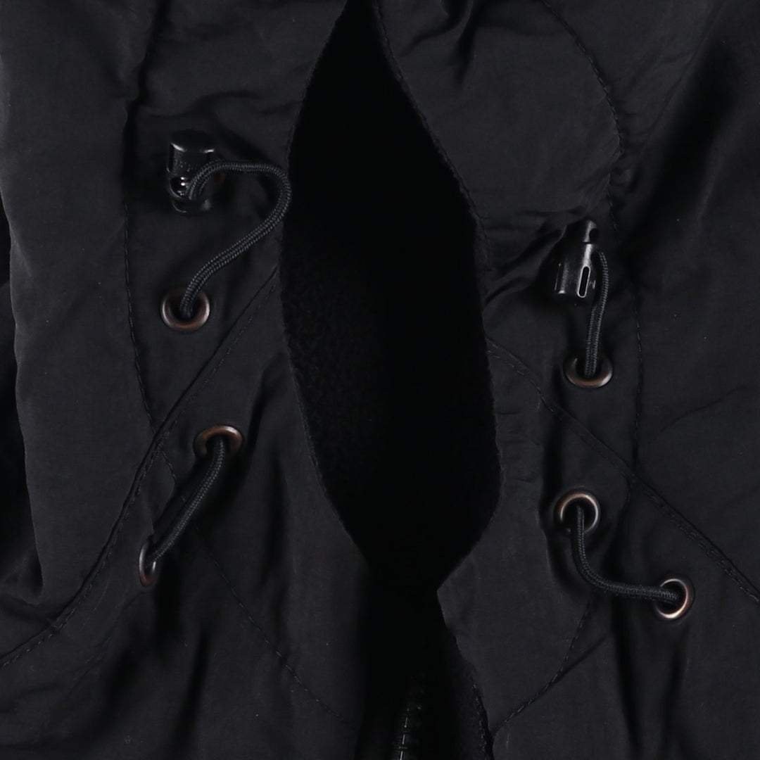 The North Face Denali Hoodie, Nylon and Fleece Parka, Men's Size L recycled polyester black type Vintage Second Hand