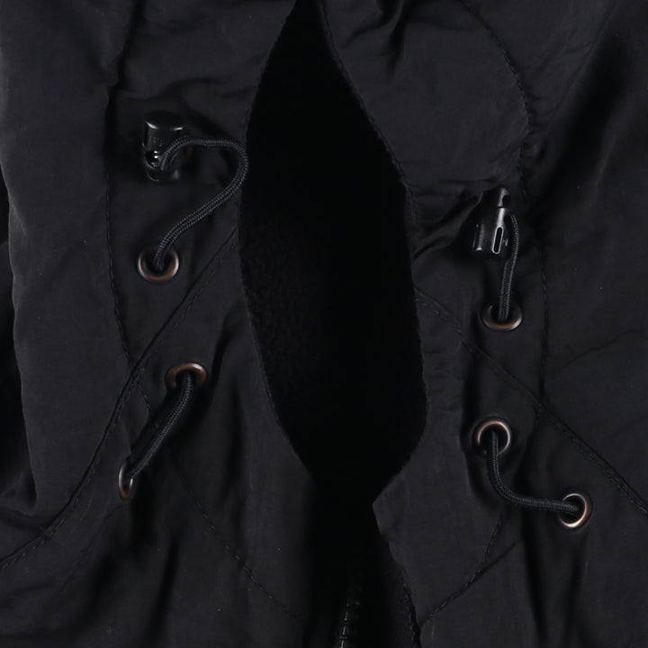 The North Face Denali Hoodie, Nylon and Fleece Parka, Men's Size L recycled polyester black type Vintage Second Hand