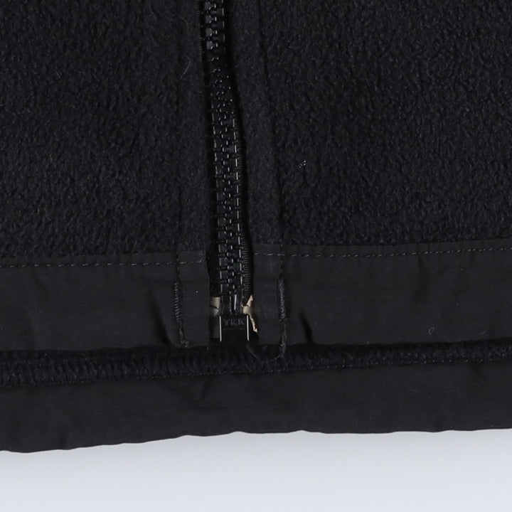 The North Face Denali Hoodie, Nylon and Fleece Parka, Men's Size L recycled polyester black type Vintage Second Hand