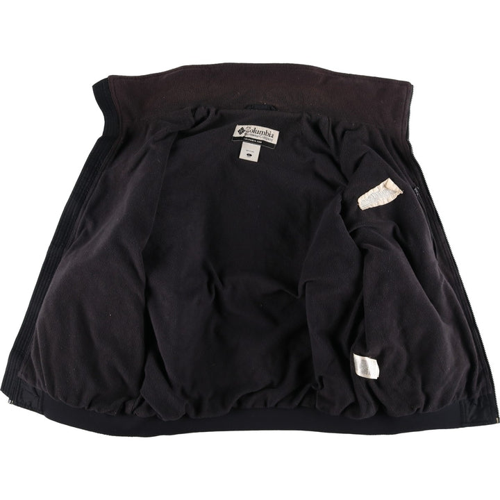 2000'S Columbia padded puffer jacket, men's size L Nylon black type Vintage Second Hand