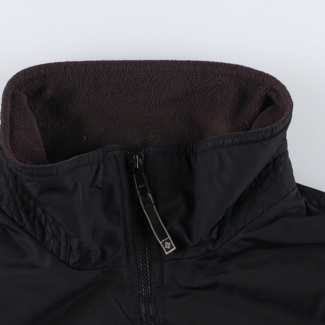 2000'S Columbia padded puffer jacket, men's size L Nylon black type Vintage Second Hand