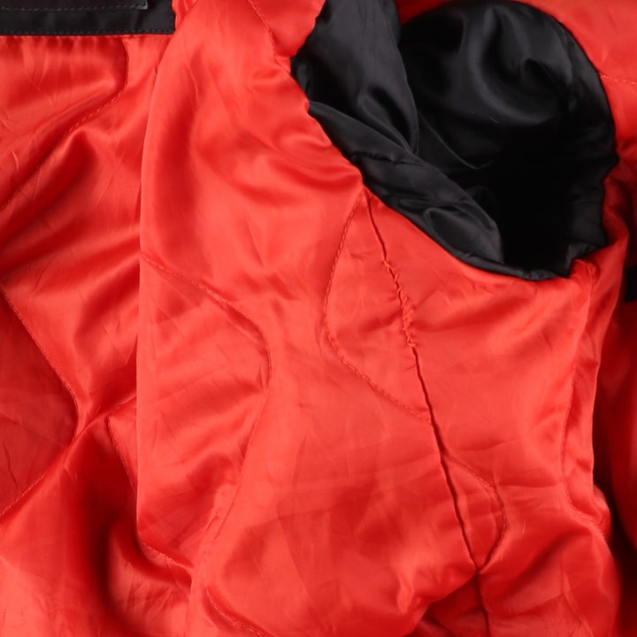 2000s~ Calvin Klein MA-1 style padded puffer jacket, men's size M Nylon black type Vintage Second Hand