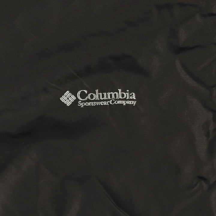 90s-00'S Columbia Men's Padded Puffer Jacket, Size L Nylon black type Vintage Second Hand