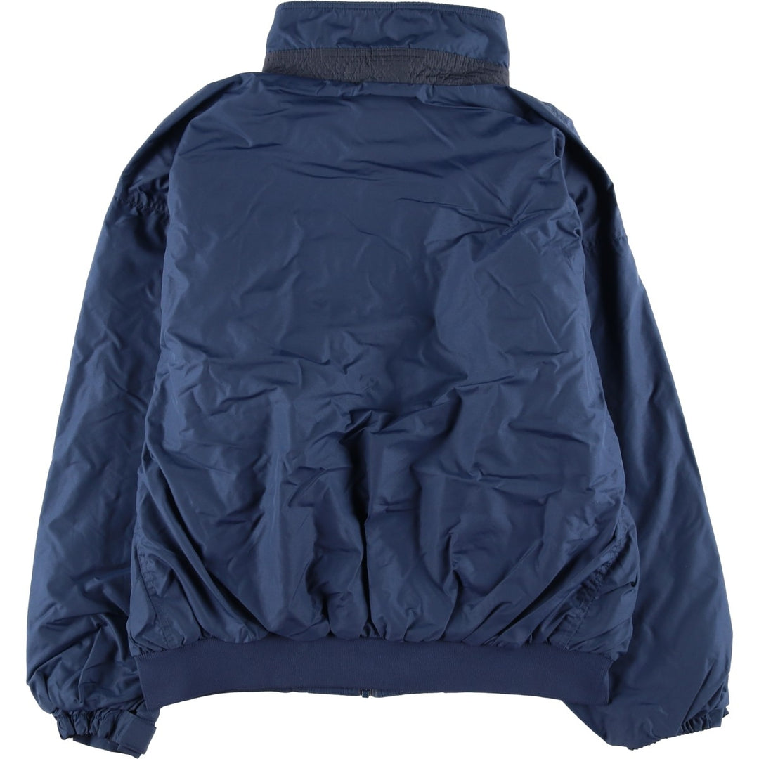 90s-00'S Columbia Men's XL Padded Puffer Jacket Nylon Navy blue Vintage Second Hand