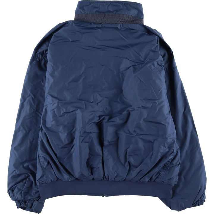 90s-00'S Columbia Men's XL Padded Puffer Jacket Nylon Navy blue Vintage Second Hand