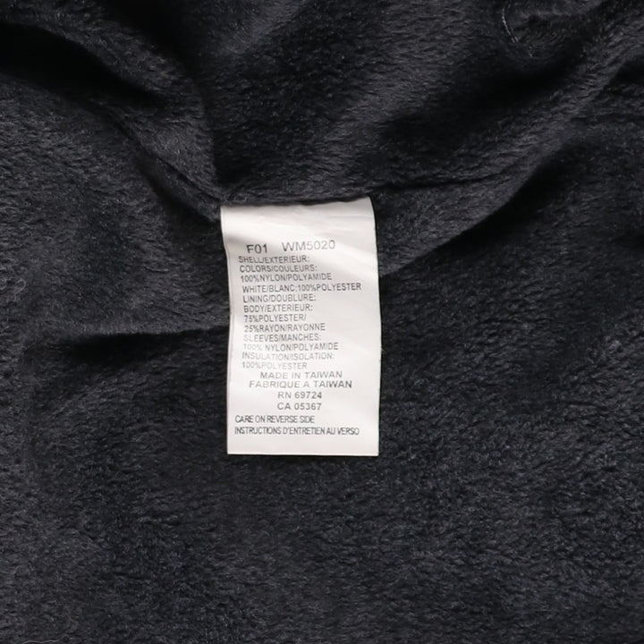 90s-00'S Columbia Men's XL Padded Puffer Jacket Nylon Navy blue Vintage Second Hand