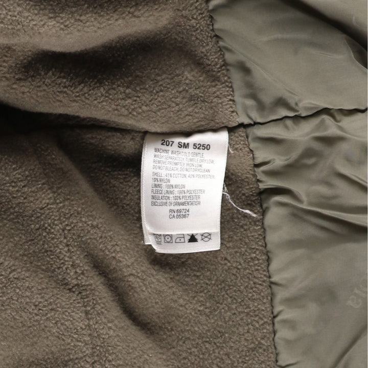 00'S Columbia padded jacket, puffer jacket, men's XL size cotton brown type Vintage Second Hand