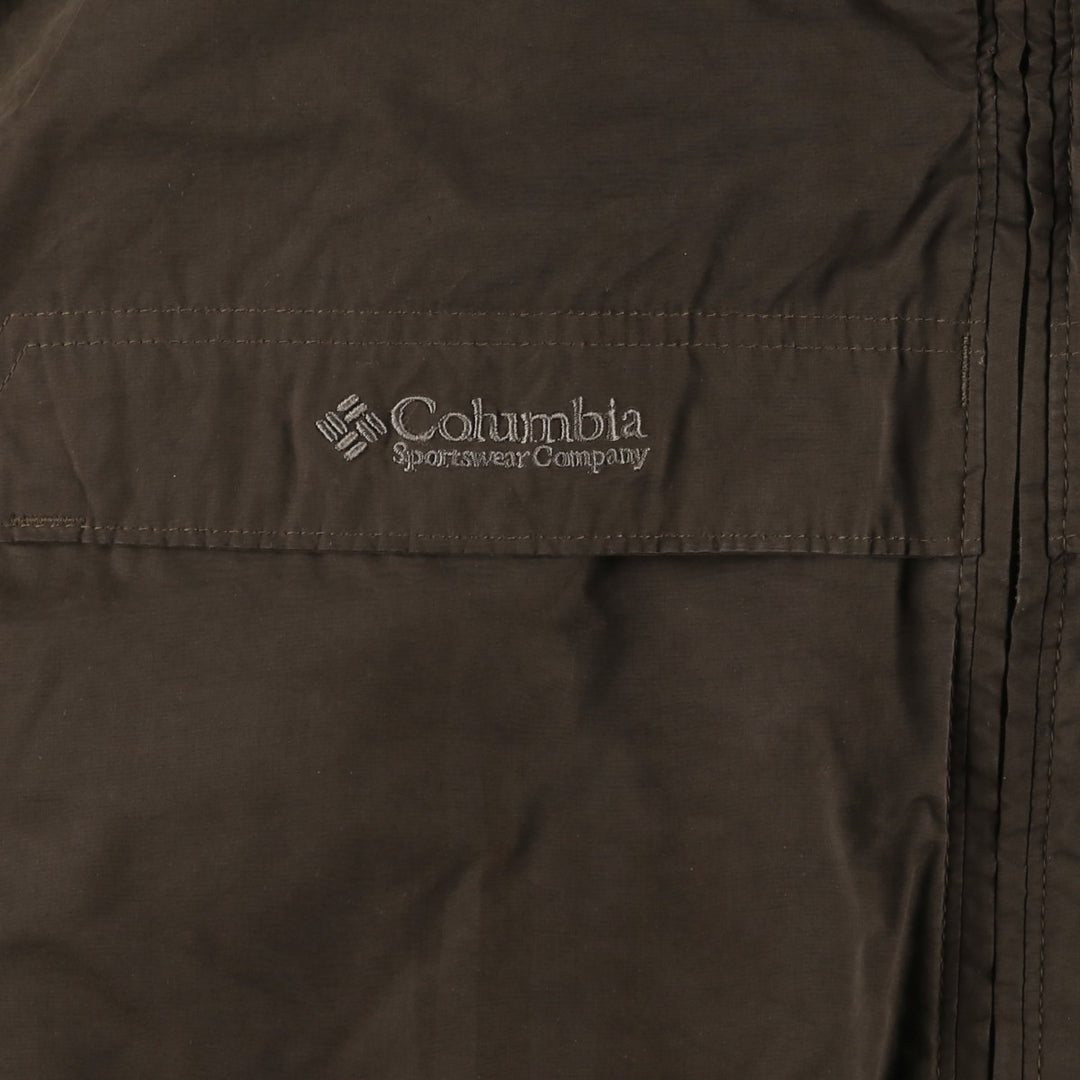 00'S Columbia padded jacket, puffer jacket, men's XL size cotton brown type Vintage Second Hand