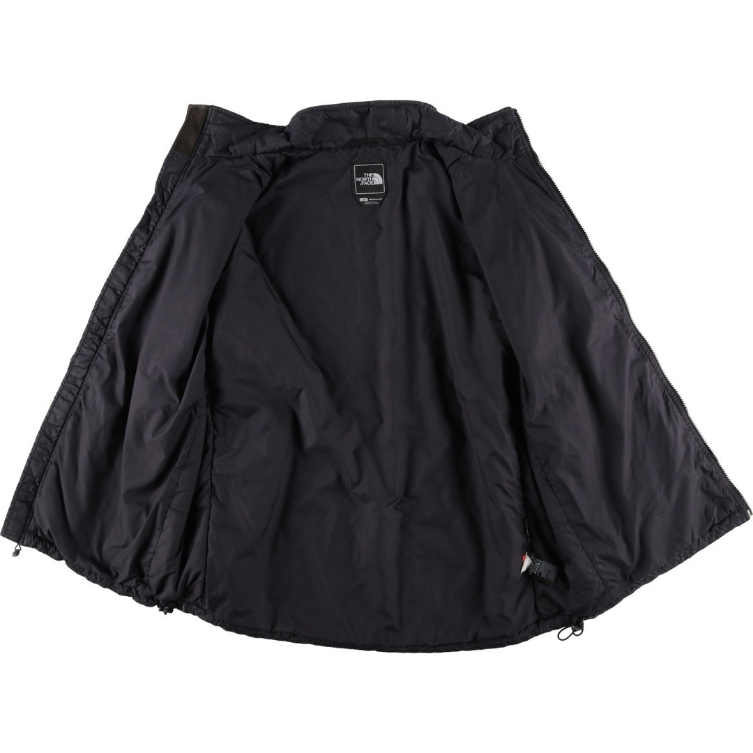 The North Face Men's Padded Puffer Jacket, Size L Nylon black type Vintage Second Hand