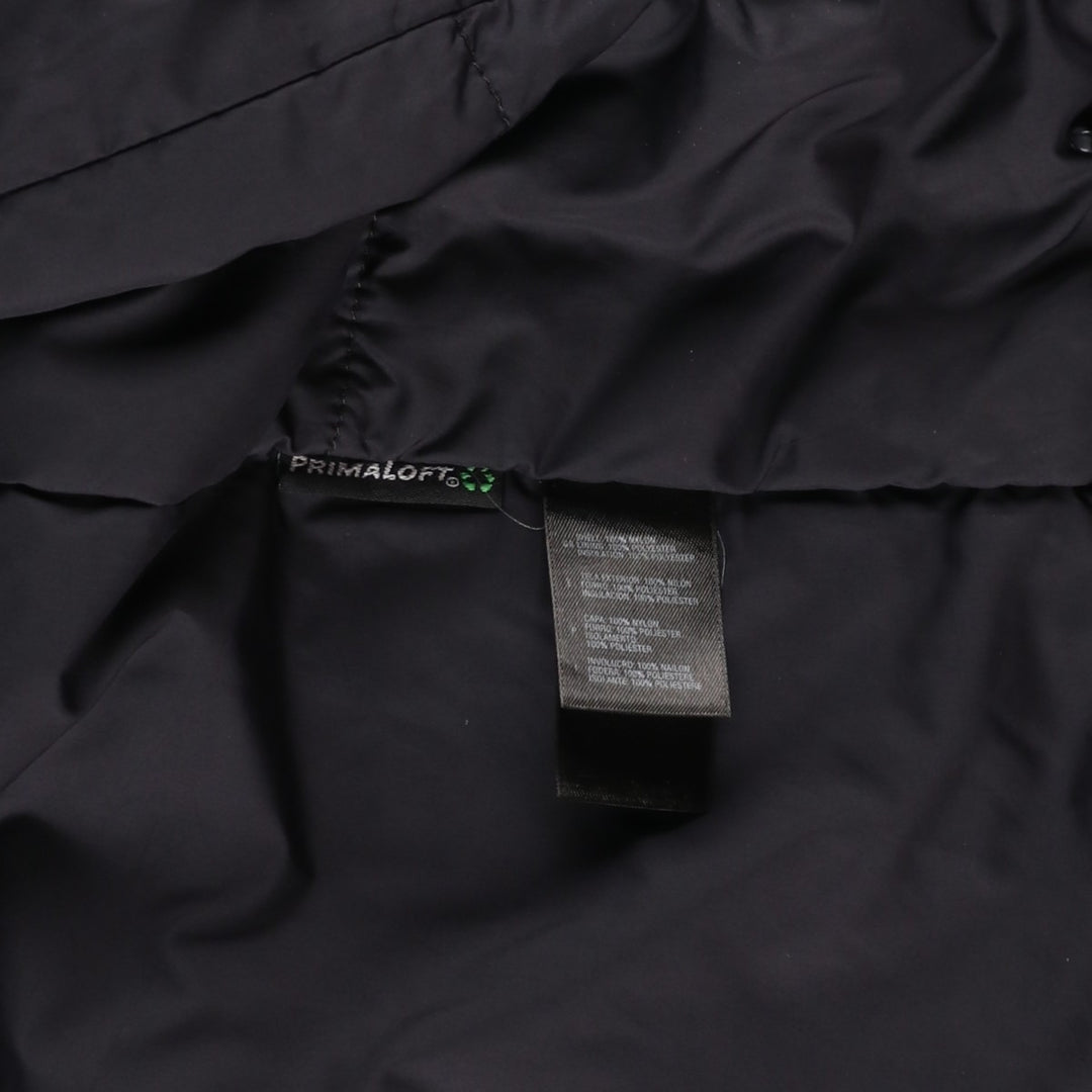 The North Face Men's Padded Puffer Jacket, Size L Nylon black type Vintage Second Hand