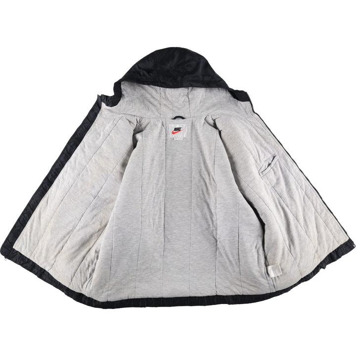 90'S Nike Padded Parka Puffer Jacket Men's XL Vintage Nylon red type Vintage Second Hand