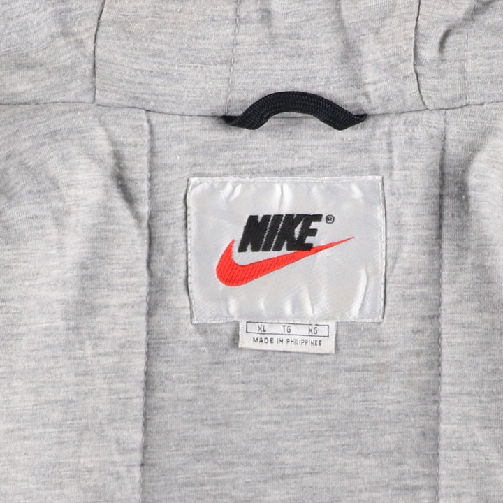 90'S Nike Padded Parka Puffer Jacket Men's XL Vintage Nylon red type Vintage Second Hand