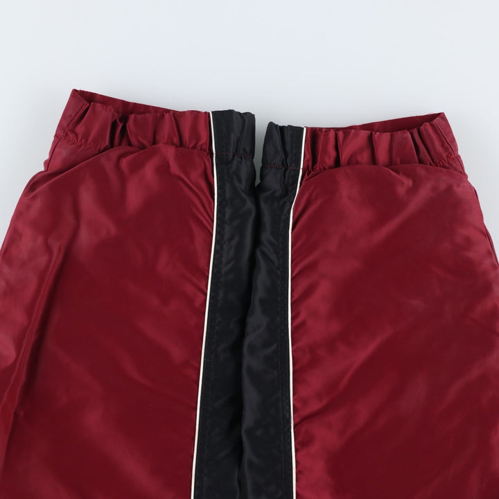 90'S Nike Padded Parka Puffer Jacket Men's XL Vintage Nylon red type Vintage Second Hand