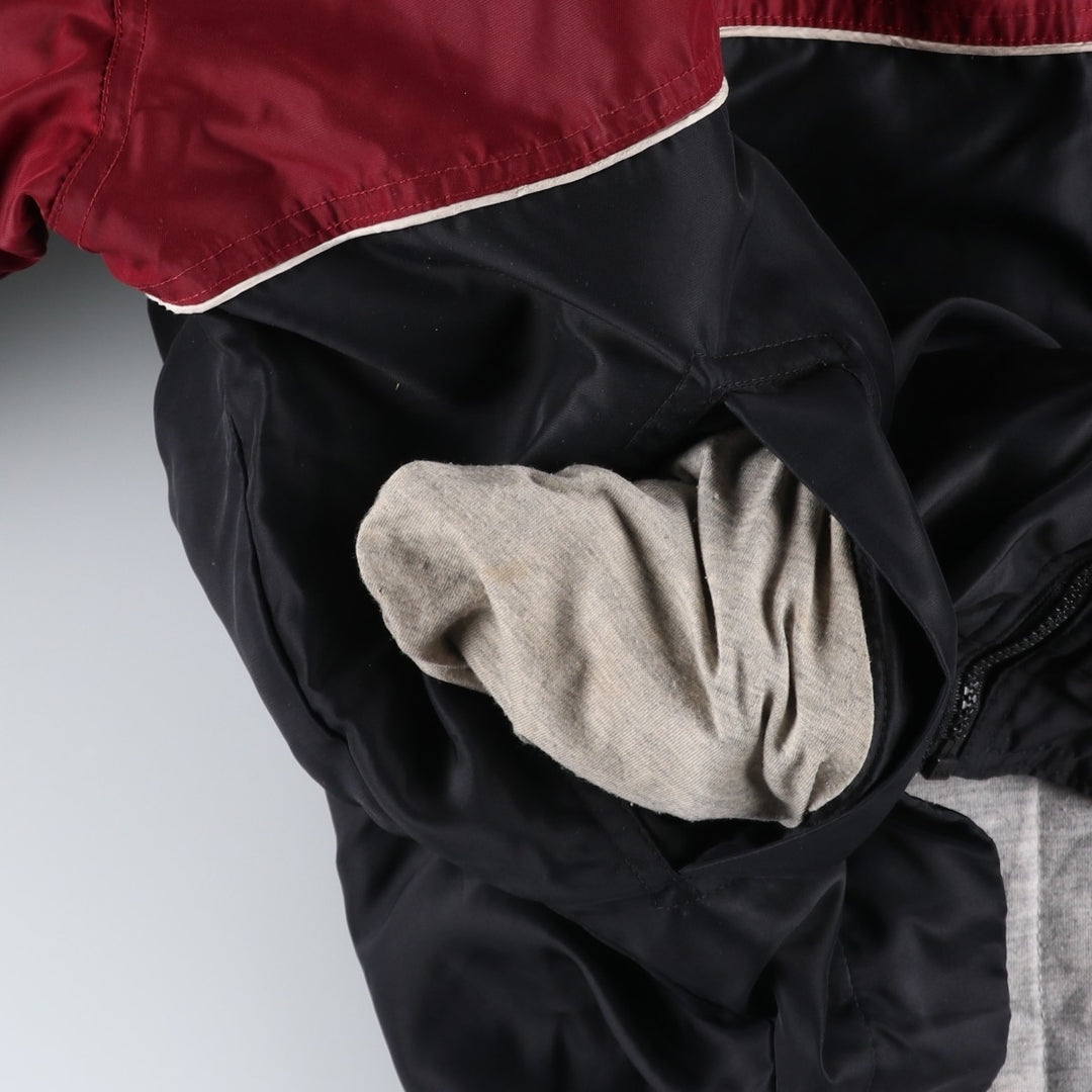 90'S Nike Padded Parka Puffer Jacket Men's XL Vintage Nylon red type Vintage Second Hand