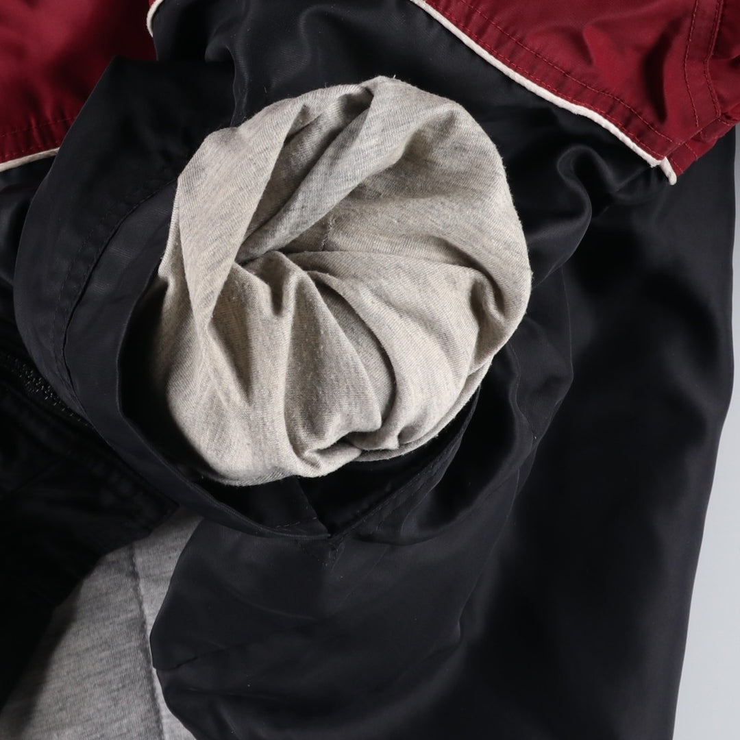 90'S Nike Padded Parka Puffer Jacket Men's XL Vintage Nylon red type Vintage Second Hand