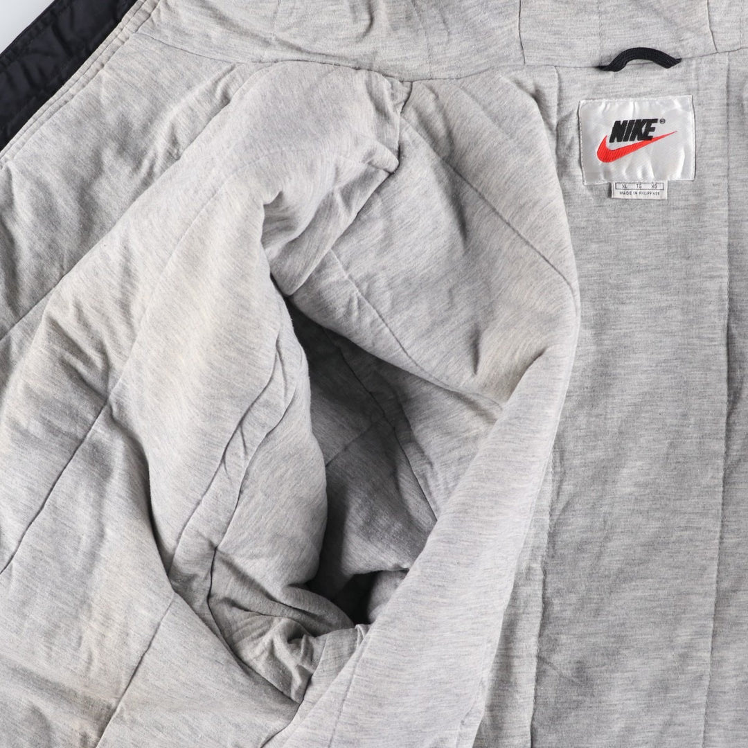 90'S Nike Padded Parka Puffer Jacket Men's XL Vintage Nylon red type Vintage Second Hand