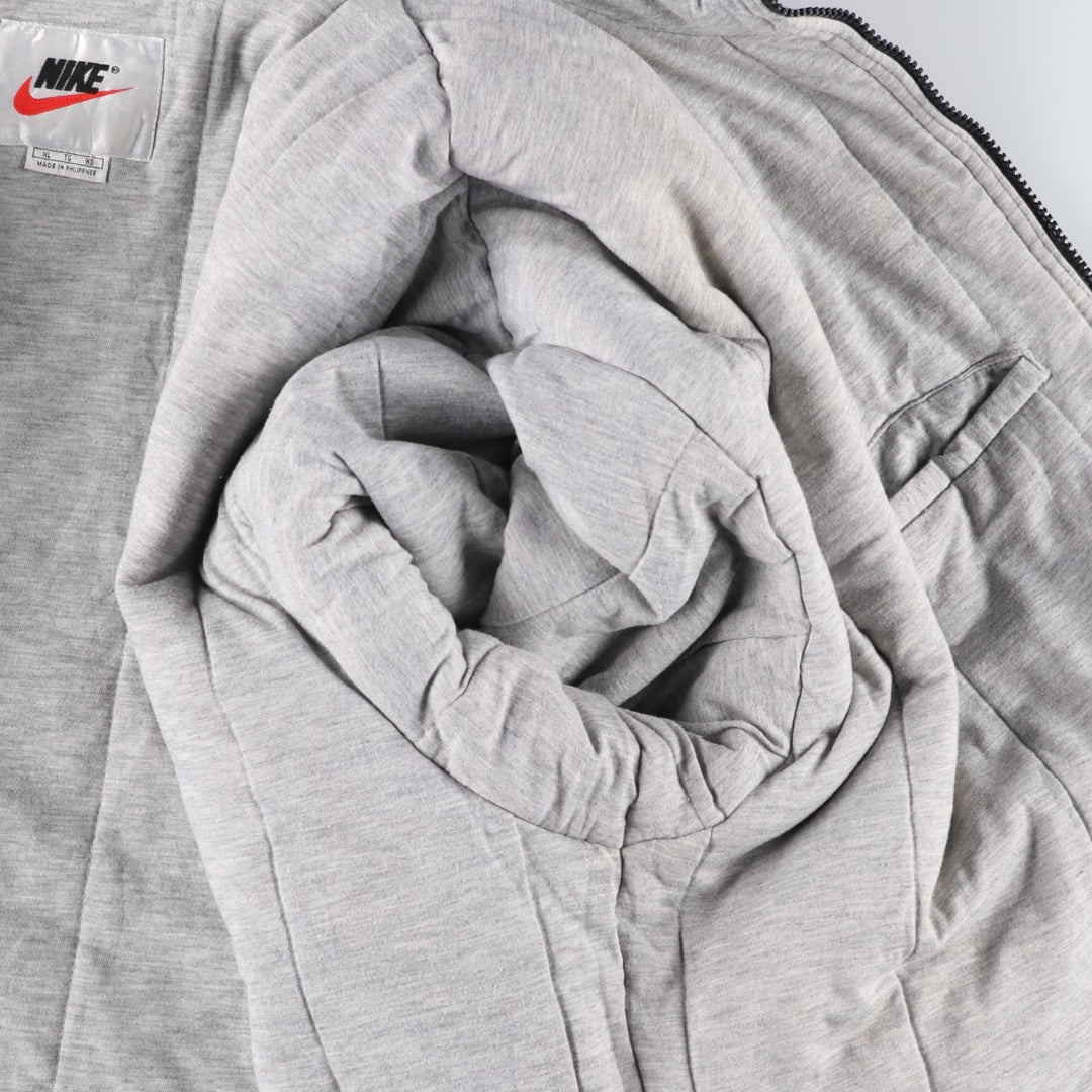 90'S Nike Padded Parka Puffer Jacket Men's XL Vintage Nylon red type Vintage Second Hand