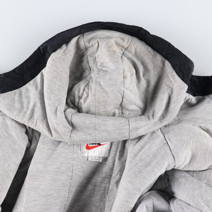 90'S Nike Padded Parka Puffer Jacket Men's XL Vintage Nylon red type Vintage Second Hand