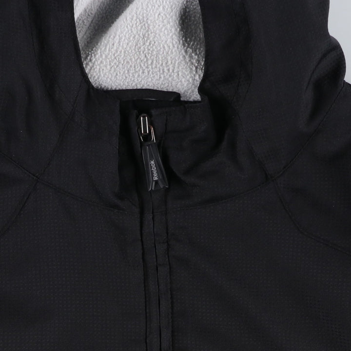 Reebok NFL LAS VEGAS RAIDERS Windbreaker, Men's Size L polyester black type Vintage Second Hand