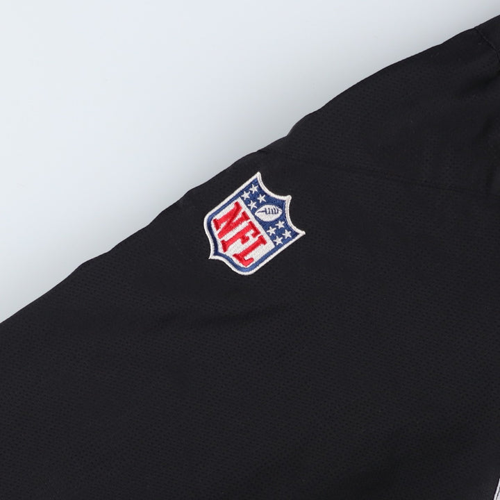Reebok NFL LAS VEGAS RAIDERS Windbreaker, Men's Size L polyester black type Vintage Second Hand