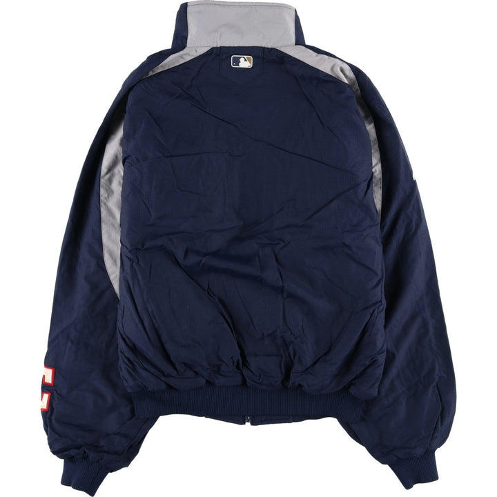 90s-00'S Majestic MLB Washington Nationals Padded Puffer Jacket, Men's Size L Nylon navy blue type Vintage Second Hand