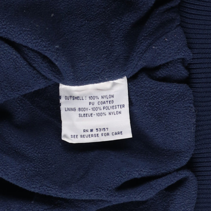 90s-00'S Majestic MLB Washington Nationals Padded Puffer Jacket, Men's Size L Nylon navy blue type Vintage Second Hand