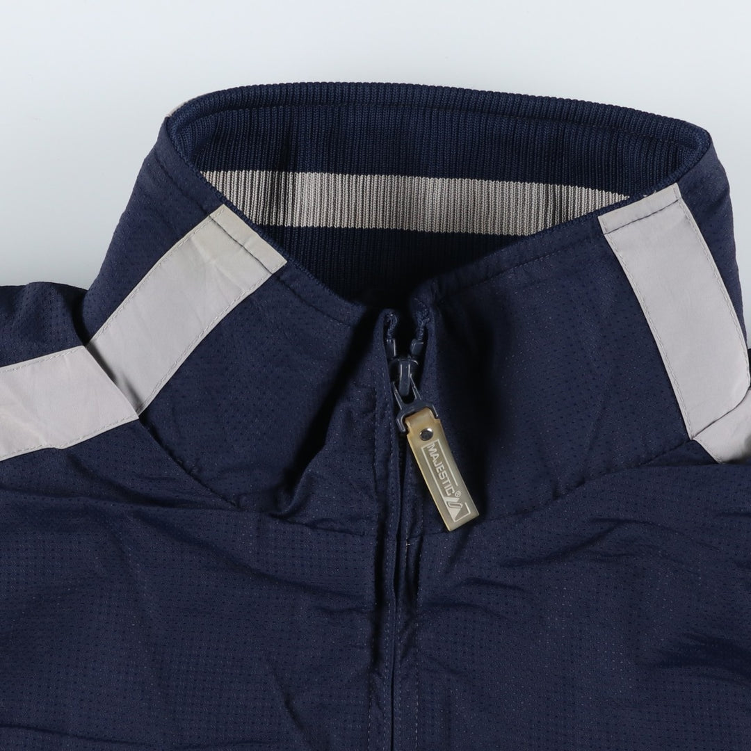 90s-00'S Majestic MLB Washington Nationals Padded Puffer Jacket, Men's Size L Nylon navy blue type Vintage Second Hand