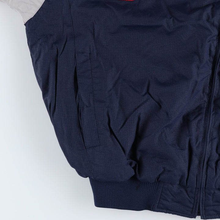 90s-00'S Majestic MLB Washington Nationals Padded Puffer Jacket, Men's Size L Nylon navy blue type Vintage Second Hand