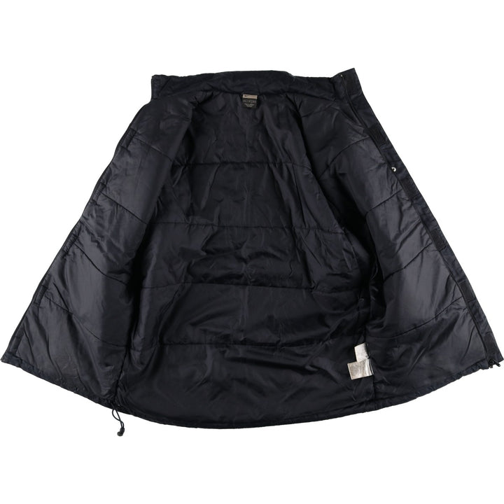 2000'S Nike padded puffer jacket, men's size L Nylon black type Vintage Second Hand