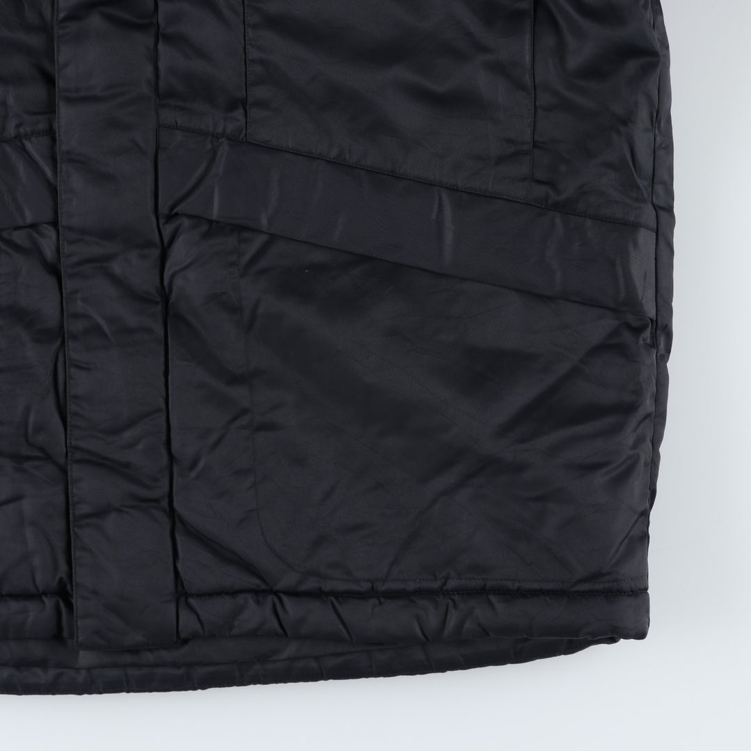 2000'S Nike padded puffer jacket, men's size L Nylon black type Vintage Second Hand