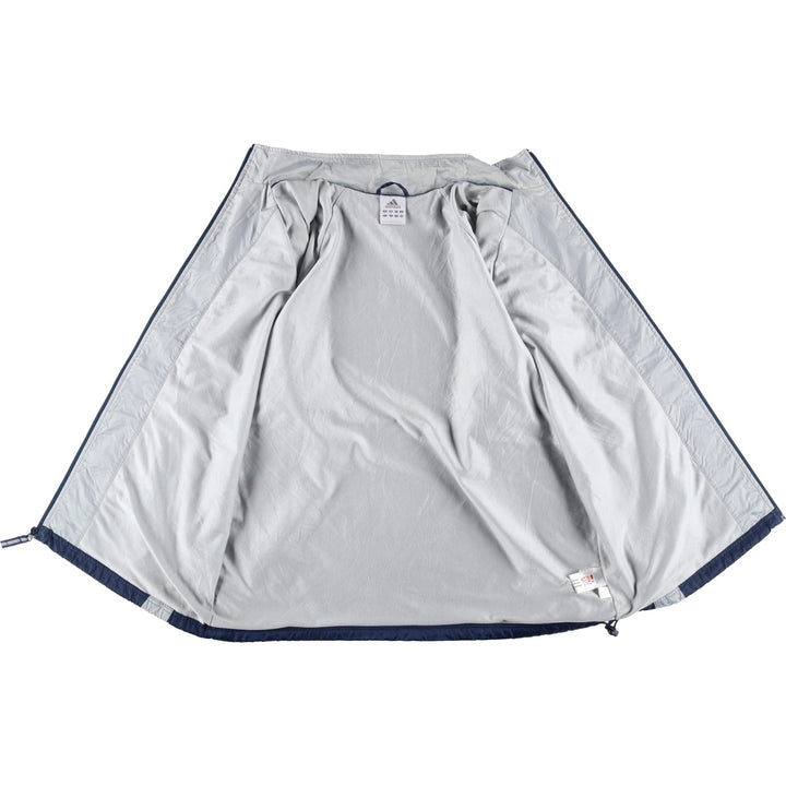 00'S Adidas nylon jacket, men's size L Nylon navy blue type Vintage Second Hand