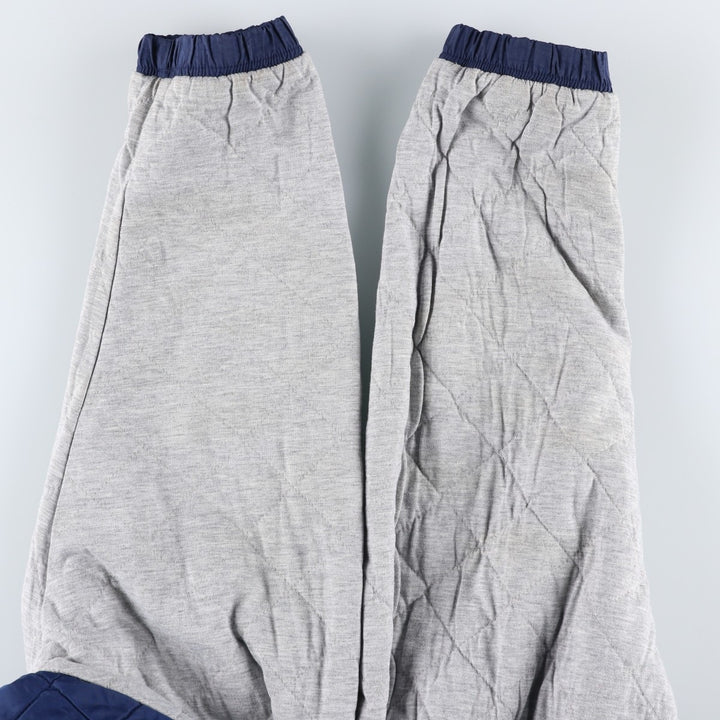 90'S Nike Padded Parka Puffer Jacket Men's Size L Vintage Nylon navy blue type Vintage Second Hand