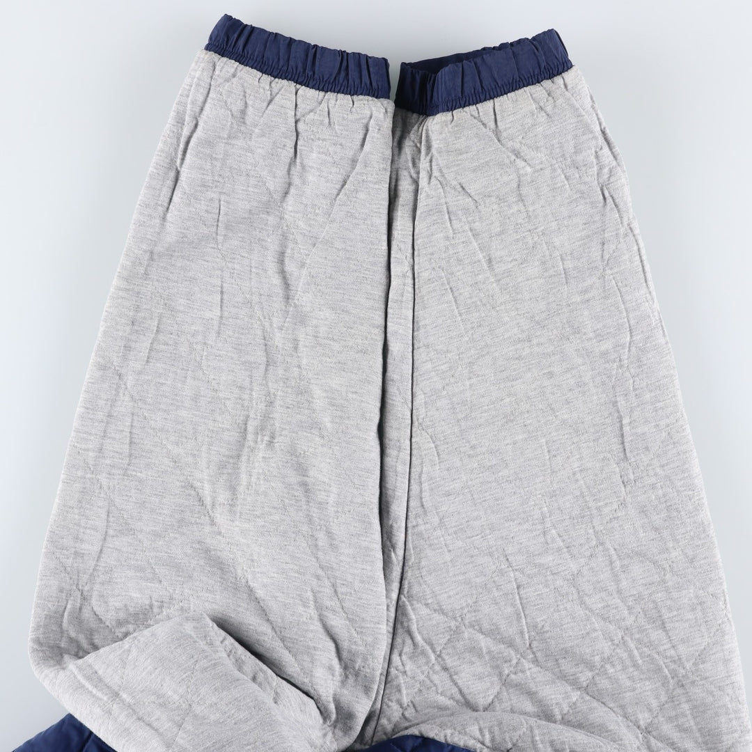 90'S Nike Padded Parka Puffer Jacket Men's Size L Vintage Nylon navy blue type Vintage Second Hand