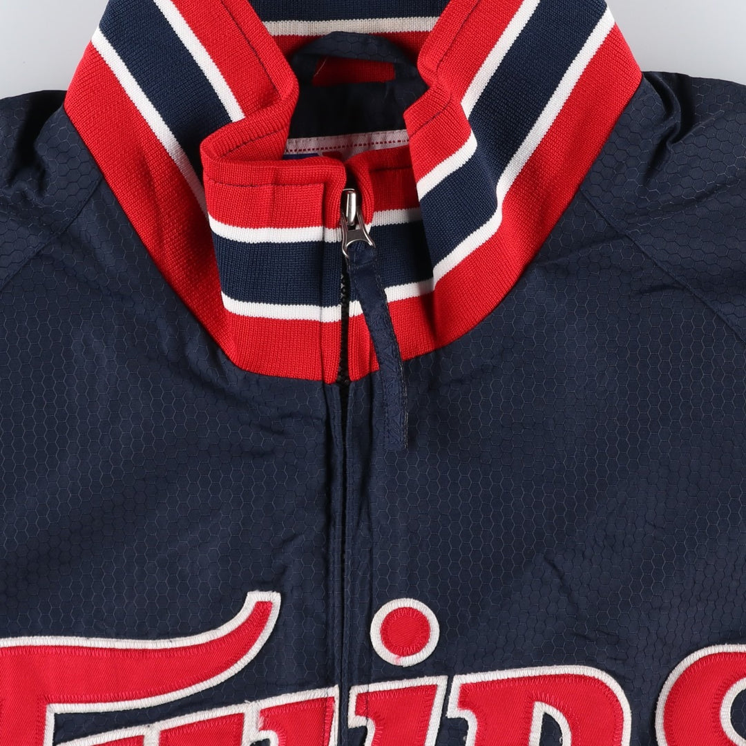 90s-00'S Majestic MLB Minnesota Twins Padded Puffer Jacket, Men's Size Medium Nylon navy blue type Vintage Second Hand