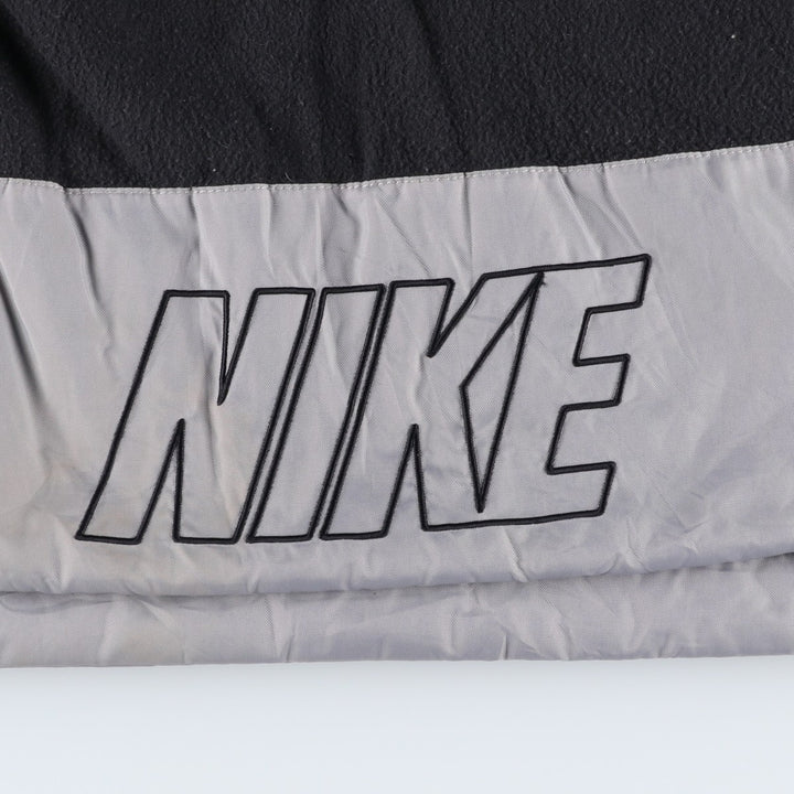 2000'S Nike Reversible Padded Puffer Jacket, Men's Size L Nylon gray type Vintage Second Hand