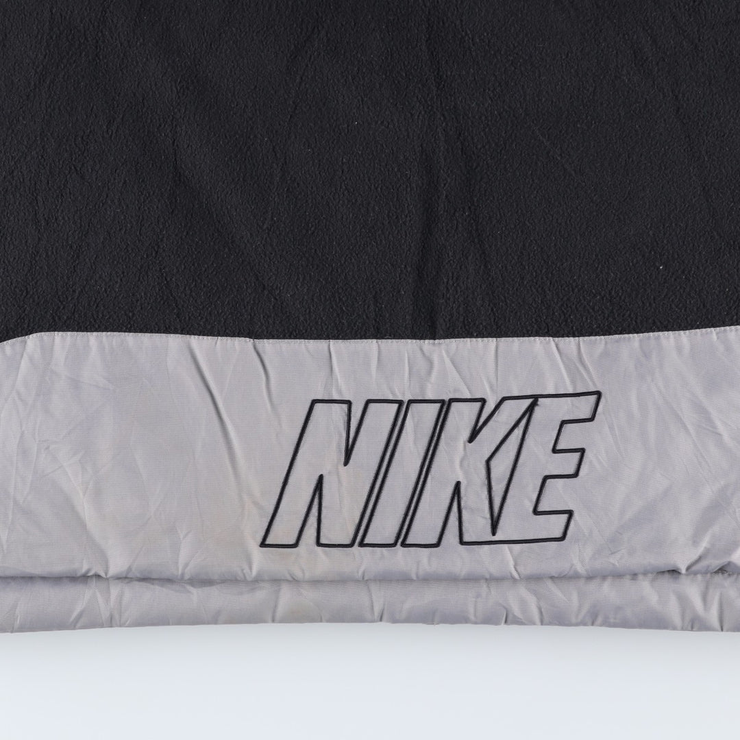 2000'S Nike Reversible Padded Puffer Jacket, Men's Size L Nylon gray type Vintage Second Hand