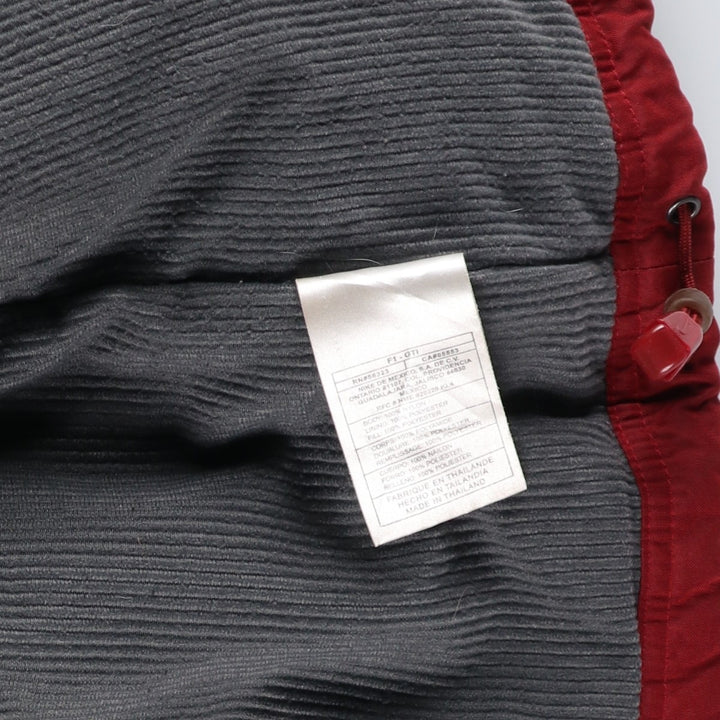 2000'S Nike Performance Padded Puffer Jacket, Men's Size L Nylon red type Vintage Second Hand