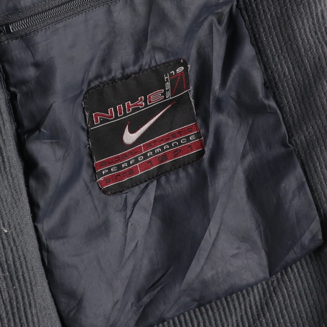 2000'S Nike Performance Padded Puffer Jacket, Men's Size L Nylon red type Vintage Second Hand