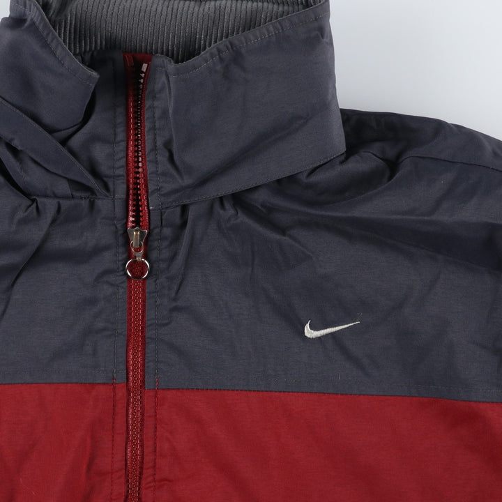2000'S Nike Performance Padded Puffer Jacket, Men's Size L Nylon red type Vintage Second Hand