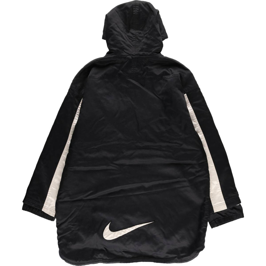 90'S Nike Padded Parka Puffer Jacket Men's XL Vintage polyester black type Vintage Second Hand