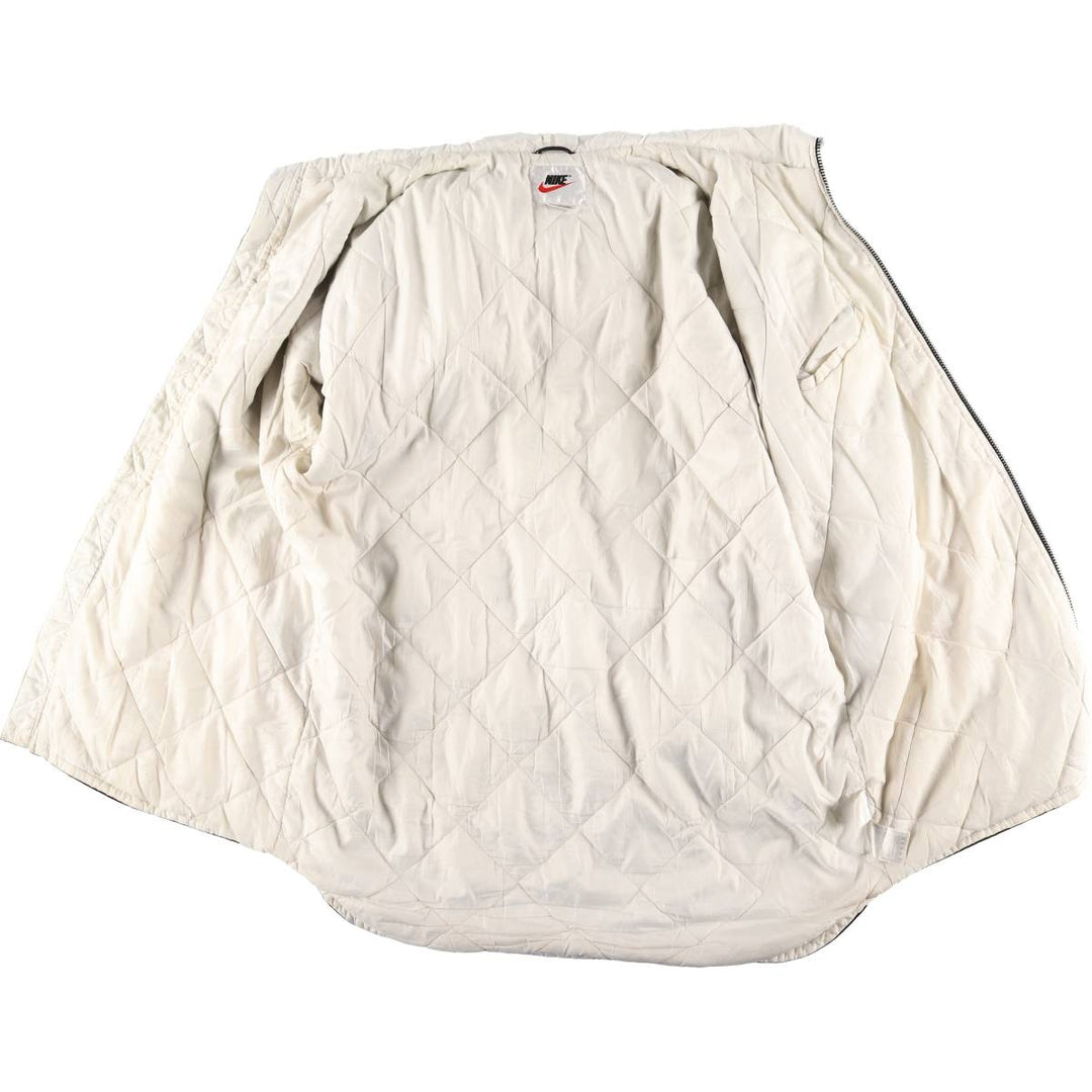 90'S Nike Padded Parka Puffer Jacket Men's XL Vintage polyester black type Vintage Second Hand