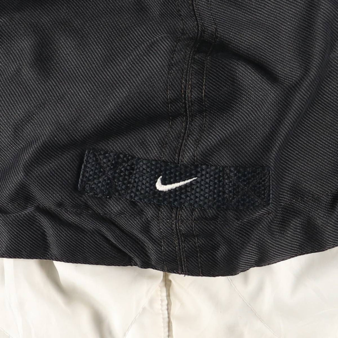 90'S Nike Padded Parka Puffer Jacket Men's XL Vintage polyester black type Vintage Second Hand