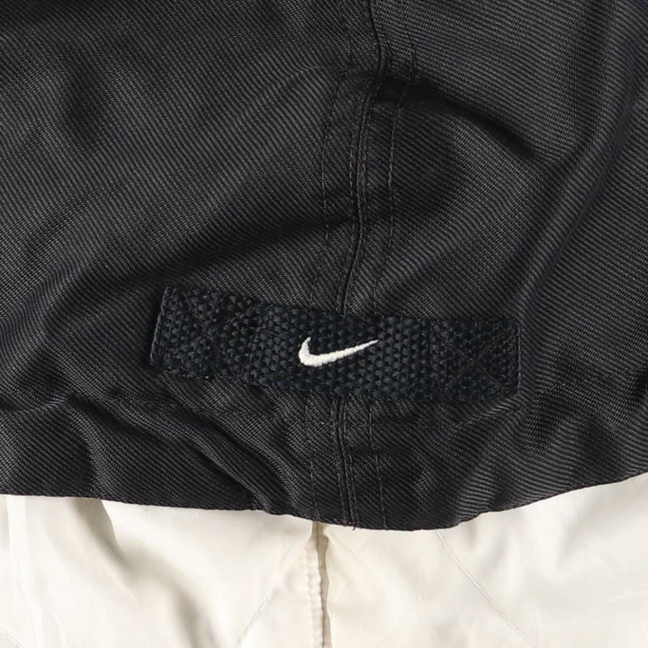 90'S Nike Padded Parka Puffer Jacket Men's XL Vintage polyester black type Vintage Second Hand