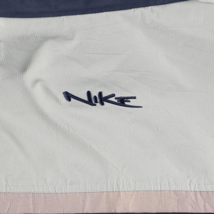 2000'S Nike padded puffer jacket, men's size M Nylon navy blue type Vintage Second Hand