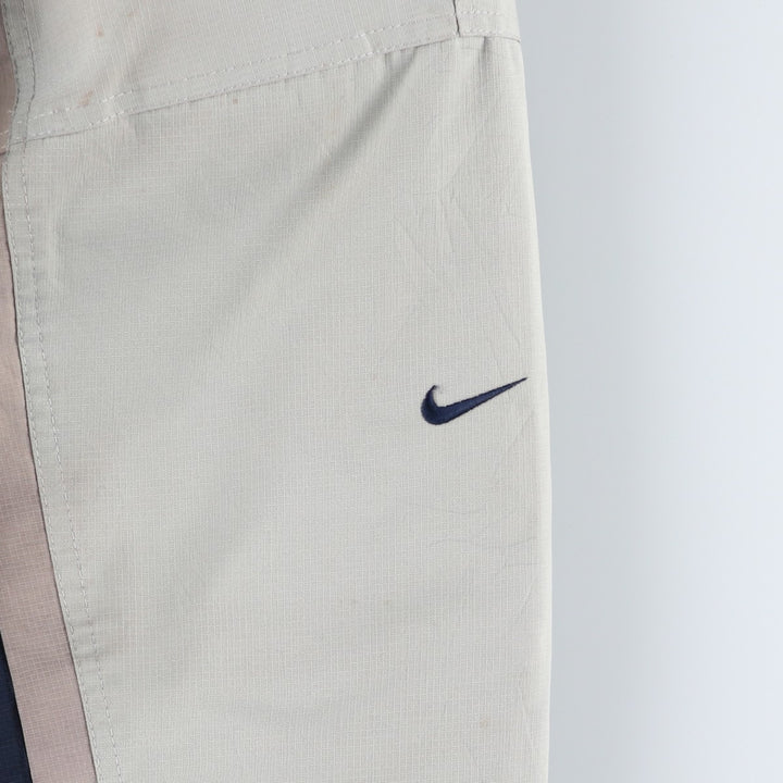 2000'S Nike padded puffer jacket, men's size M Nylon navy blue type Vintage Second Hand