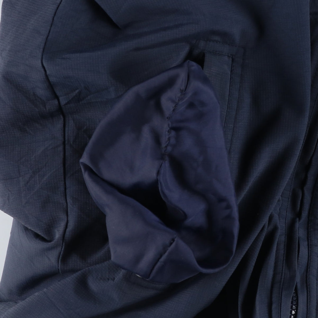 2000'S Nike padded puffer jacket, men's size M Nylon navy blue type Vintage Second Hand