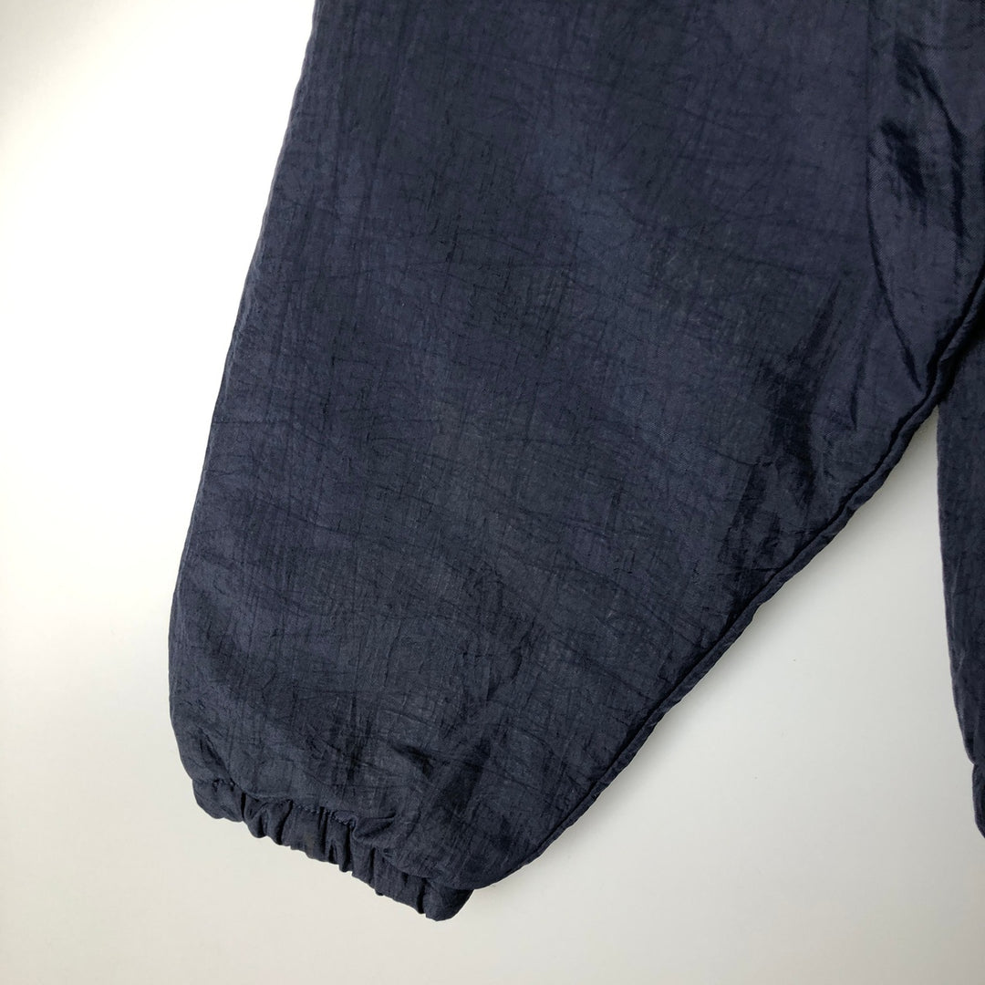 90'S Reebok Men's Size L Vintage Padded Puffer Jacket Nylon navy blue type Vintage Second Hand